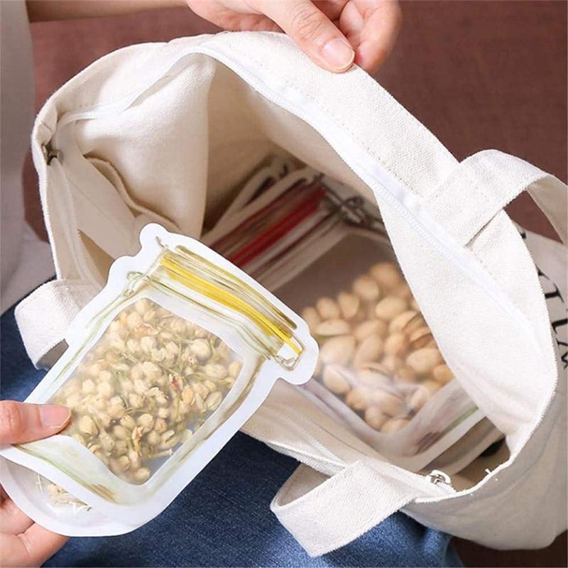 Gjenbrukbare Zip Bags til Matretter - FrisktHjem
