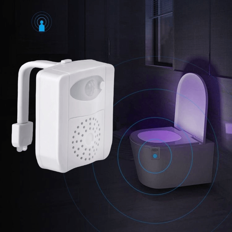 LED-belysning Til Toalett - Bevegelssesensor Nattlampe - FrisktHjem