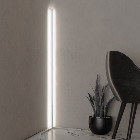 LED Gulvlampe - FrisktHjem